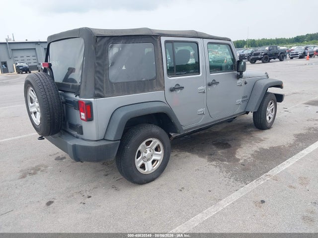 2015 Jeep Wrangler Unlimited Sport მანქანა იყიდება აუქციონზე, vin: 1C4BJWDG1FL760963, აუქციონის ნომერი: 45830349