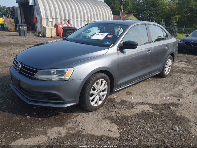 2015 Volkswagen Jetta 1.8t Se მანქანა იყიდება აუქციონზე, vin: 3VWD17AJ0FM421749, აუქციონის ნომერი: 45830355