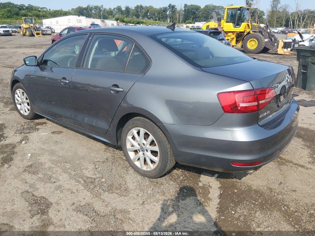 2015 Volkswagen Jetta 1.8t Se მანქანა იყიდება აუქციონზე, vin: 3VWD17AJ0FM421749, აუქციონის ნომერი: 45830355