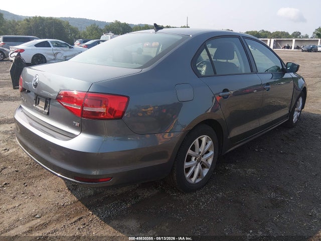 2015 Volkswagen Jetta 1.8t Se მანქანა იყიდება აუქციონზე, vin: 3VWD17AJ0FM421749, აუქციონის ნომერი: 45830355