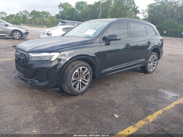2025 Audi Q7 Premium Plus 45 Tfsi Quattro Tiptronic მანქანა იყიდება აუქციონზე, vin: WA1LCBF7XSD000856, აუქციონის ნომერი: 45830360