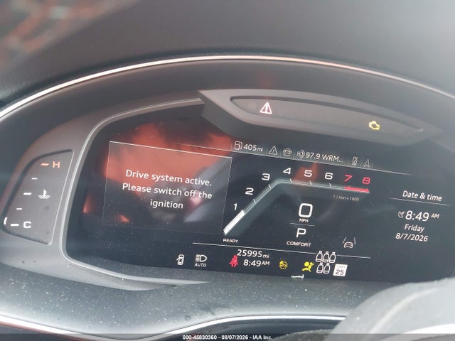 2025 Audi Q7 Premium Plus 45 Tfsi Quattro Tiptronic მანქანა იყიდება აუქციონზე, vin: WA1LCBF7XSD000856, აუქციონის ნომერი: 45830360