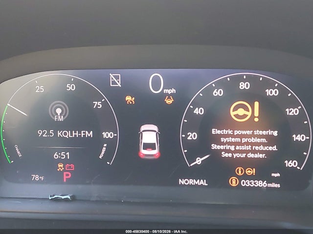 1HGCY2F72RA062501 Honda Accord Hybrid Sport-l