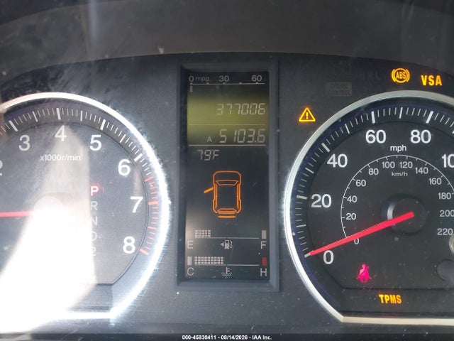 45830411 :رقم المزاد ، JHLRE487X7C092201 vin ، 2007 Honda Cr-v Ex-l مزاد بيع