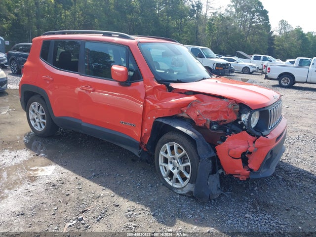 2019 Jeep Renegade Latitude Fwd მანქანა იყიდება აუქციონზე, vin: ZACNJABB0KPK47021, აუქციონის ნომერი: 45830427