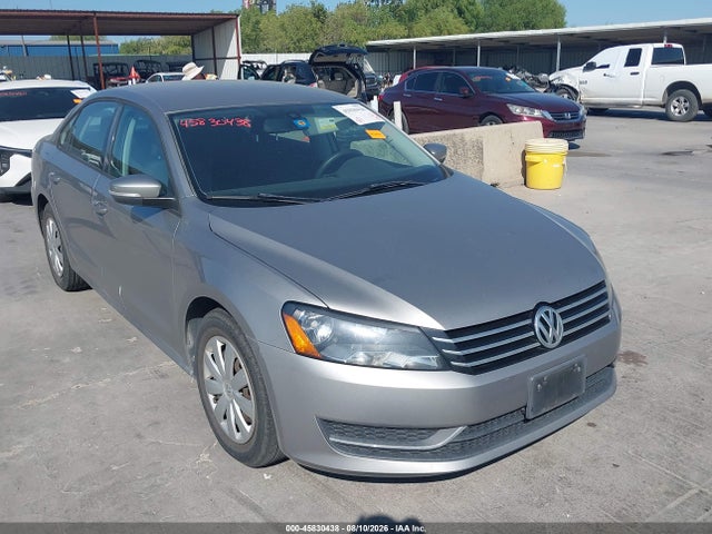 45830438 :رقم المزاد ، 1VWAP7A32DC063099 vin ، 2013 Volkswagen Passat 2.5l S مزاد بيع