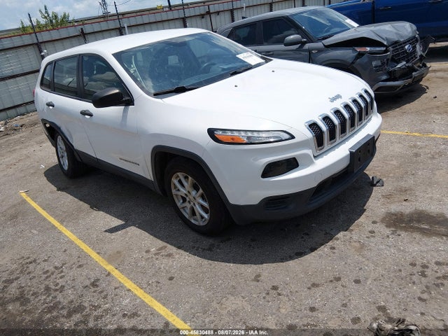 Продажа на аукционе авто 2015 Jeep Cherokee Sport, vin: 1C4PJLAB4FW611698, номер лота: 45830488
