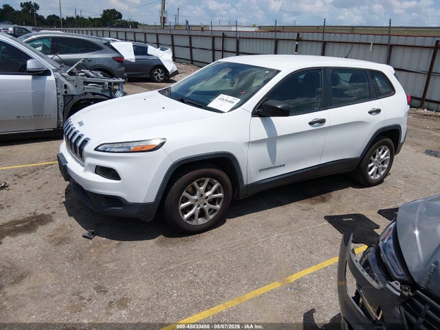 Продажа на аукционе авто 2015 Jeep Cherokee Sport, vin: 1C4PJLAB4FW611698, номер лота: 45830488