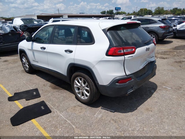 Продажа на аукционе авто 2015 Jeep Cherokee Sport, vin: 1C4PJLAB4FW611698, номер лота: 45830488