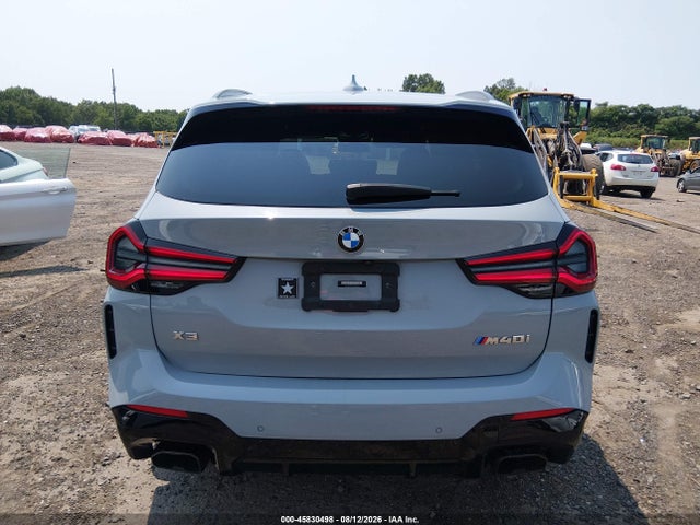 Продаж на аукціоні авто 2022 Bmw X3 M40i, vin: 5UX83DP09N9L87043, номер лоту: 45830498