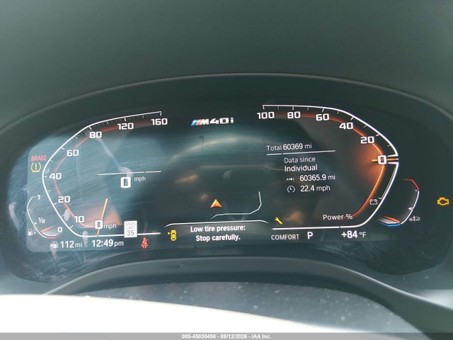 Продаж на аукціоні авто 2022 Bmw X3 M40i, vin: 5UX83DP09N9L87043, номер лоту: 45830498