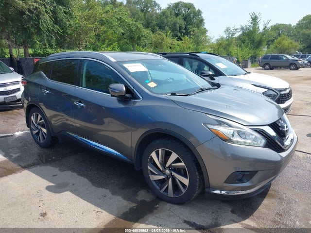 Auction sale of the 2015 Nissan Murano Platinum, vin: 5N1AZ2MH3FN203459, lot number: 45830552