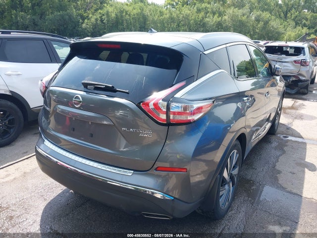Aukcja sprzedaży 2015 Nissan Murano Platinum, vin: 5N1AZ2MH3FN203459, numer aukcji: 45830552