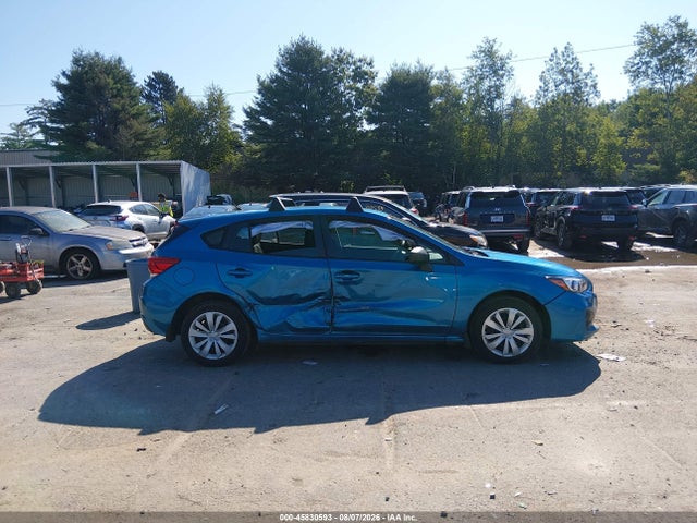 Auction sale of the 2018 Subaru Impreza 2.0i, vin: 4S3GTAA67J1710037, lot number: 45830593