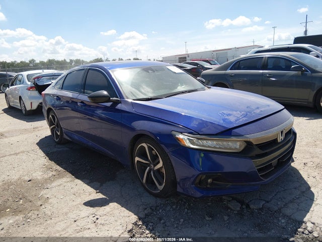 45830603 :رقم المزاد ، 1HGCV2F35NA005418 vin ، 2022 Honda Accord Sport 2.0t مزاد بيع