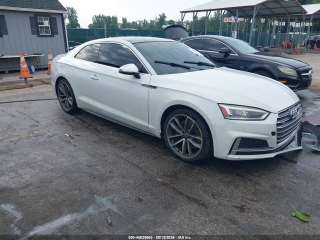 2018 Audi S5 3.0t Premium Plus მანქანა იყიდება აუქციონზე, vin: WAUP4AF55JA010351, აუქციონის ნომერი: 45830665