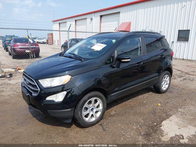 2020 Ford Ecosport Se მანქანა იყიდება აუქციონზე, vin: MAJ6S3GL8LC349941, აუქციონის ნომერი: 45830706