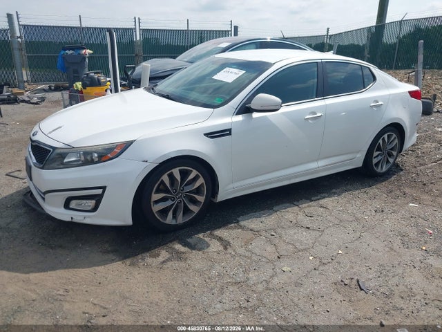 45830765 :رقم المزاد ، 5XXGR4A77FG445446 vin ، 2015 Kia Optima Sx مزاد بيع
