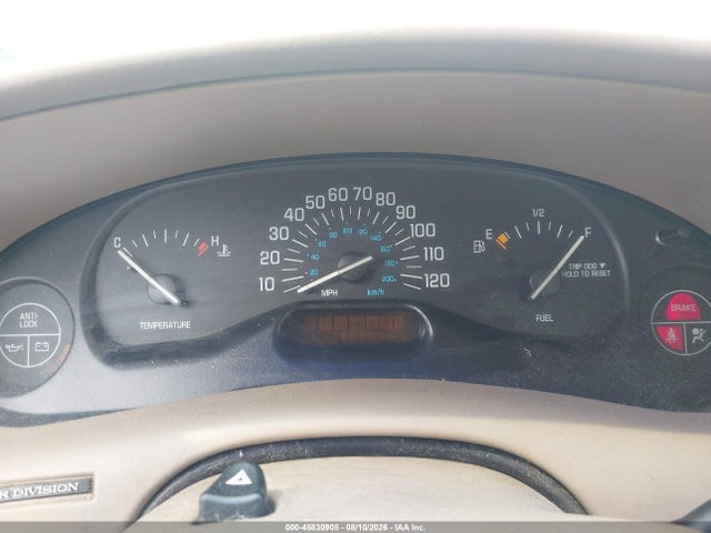 Aukcja sprzedaży 2001 Buick Century Limited, vin: 2G4WY55J011170538, numer aukcji: 45830905