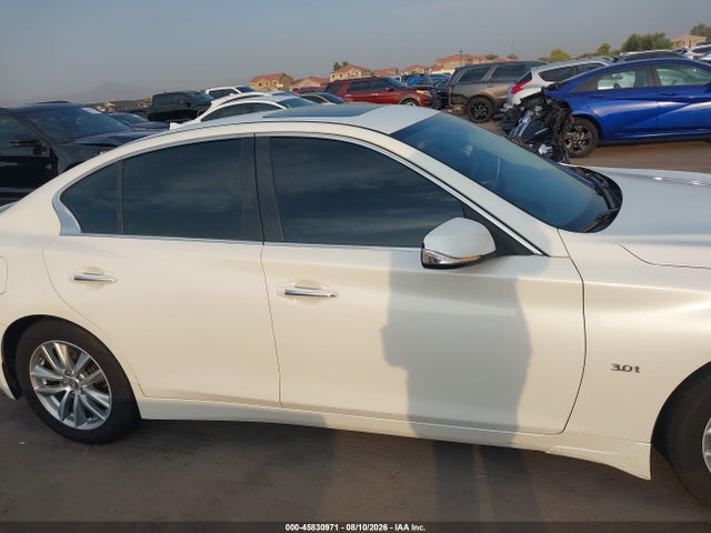Продаж на аукціоні авто 2016 Infiniti Q50 3.0t Premium, vin: JN1EV7AP0GM301305, номер лоту: 45830971