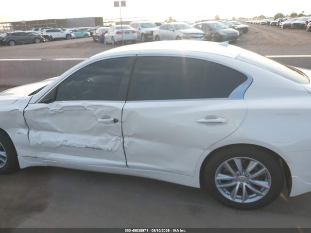 Продаж на аукціоні авто 2016 Infiniti Q50 3.0t Premium, vin: JN1EV7AP0GM301305, номер лоту: 45830971