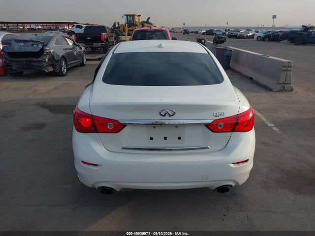 Продаж на аукціоні авто 2016 Infiniti Q50 3.0t Premium, vin: JN1EV7AP0GM301305, номер лоту: 45830971