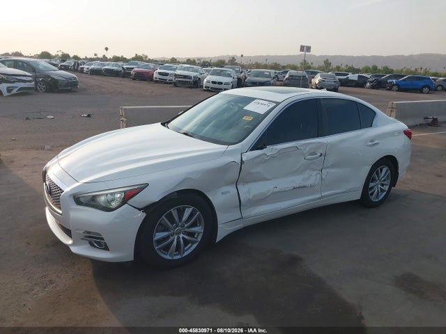 Продаж на аукціоні авто 2016 Infiniti Q50 3.0t Premium, vin: JN1EV7AP0GM301305, номер лоту: 45830971