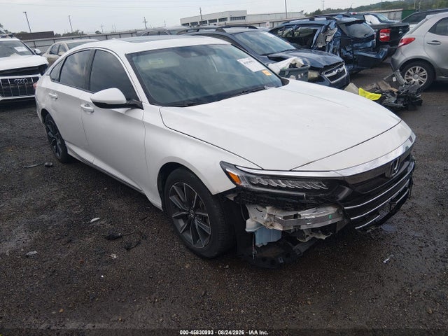 45830993 :رقم المزاد ، 1HGCV1F5XMA016022 vin ، 2021 Honda Accord Ex-l مزاد بيع
