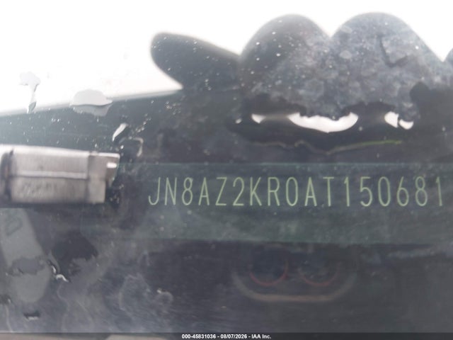 45831036 :رقم المزاد ، JN8AZ2KR0AT150681 vin ، 2010 Nissan Cube 1.8s مزاد بيع