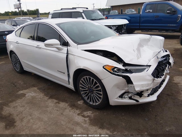 2017 Ford Fusion Hybrid Titanium მანქანა იყიდება აუქციონზე, vin: 3FA6P0RU9HR317515, აუქციონის ნომერი: 45831043