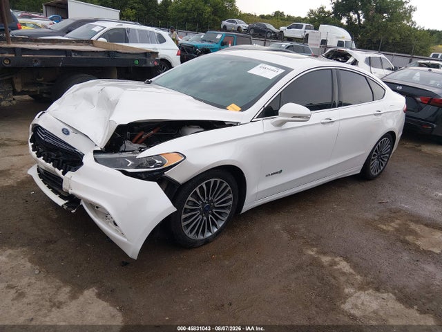 2017 Ford Fusion Hybrid Titanium მანქანა იყიდება აუქციონზე, vin: 3FA6P0RU9HR317515, აუქციონის ნომერი: 45831043