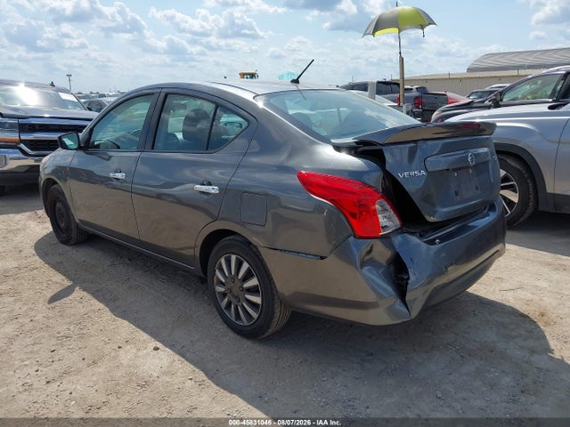 45831046 :رقم المزاد ، 3N1CN7AP3KL813621 vin ، 2019 Nissan Versa 1.6 Sv مزاد بيع