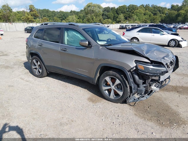 Продажа на аукционе авто 2019 Jeep Cherokee Limited 4x4, vin: 1C4PJMDX9KD306474, номер лота: 45831075