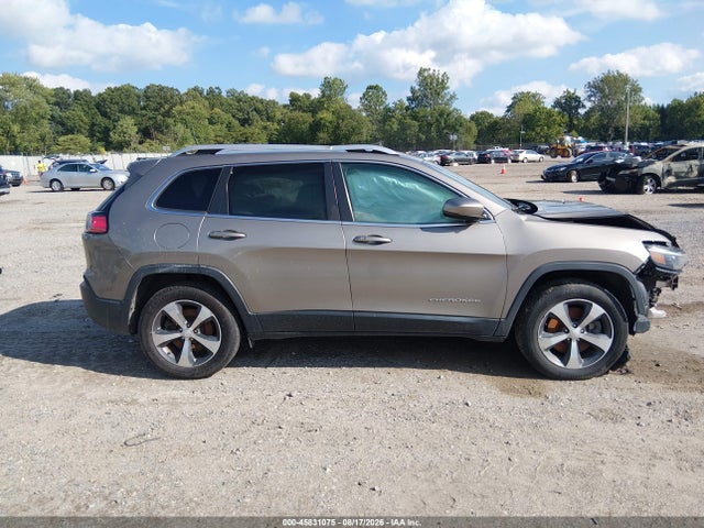Продаж на аукціоні авто 2019 Jeep Cherokee Limited 4x4, vin: 1C4PJMDX9KD306474, номер лоту: 45831075