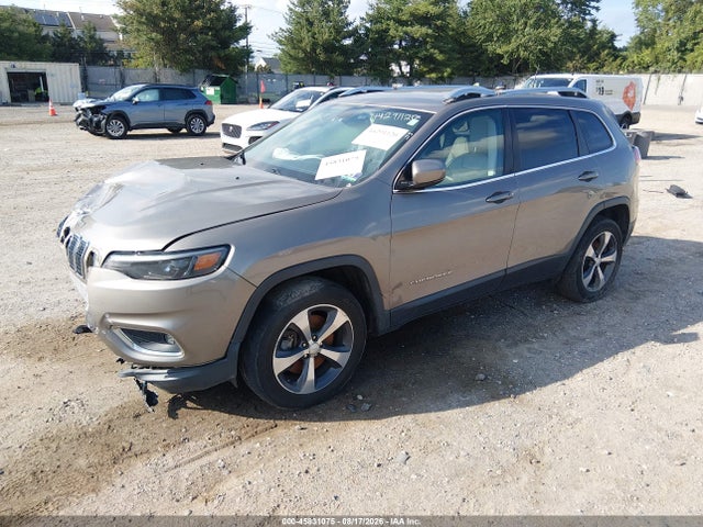 Продаж на аукціоні авто 2019 Jeep Cherokee Limited 4x4, vin: 1C4PJMDX9KD306474, номер лоту: 45831075