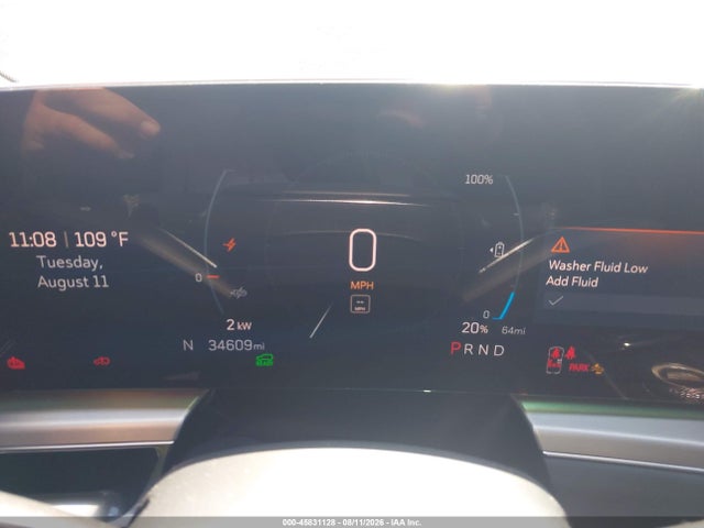 45831128 :رقم المزاد ، 1GYKPPRK1RZ105036 vin ، 2024 Cadillac Lyriq Luxury W/1sc مزاد بيع