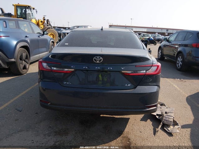 45831130 :رقم المزاد ، 4T1DAACK6SU538730 vin ، 2025 Toyota Camry Le مزاد بيع
