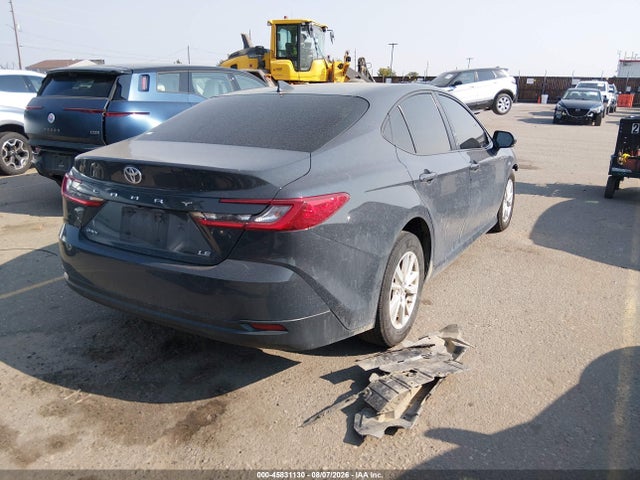 45831130 :رقم المزاد ، 4T1DAACK6SU538730 vin ، 2025 Toyota Camry Le مزاد بيع