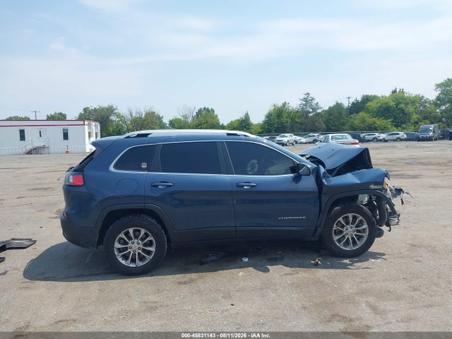 2021 Jeep Cherokee Latitude Lux 4x4 მანქანა იყიდება აუქციონზე, vin: 1C4PJMMX1MD113416, აუქციონის ნომერი: 45831143