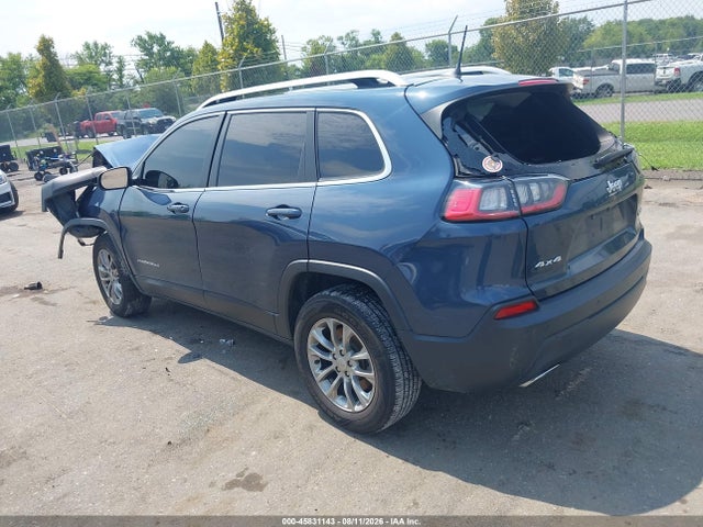 2021 Jeep Cherokee Latitude Lux 4x4 მანქანა იყიდება აუქციონზე, vin: 1C4PJMMX1MD113416, აუქციონის ნომერი: 45831143