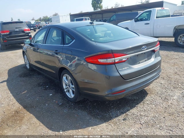Ford Fusion Hybrid S 2018 3FA6P0UU3JR243487 Image 3