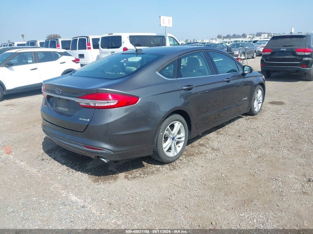 Ford Fusion Hybrid S 2018 3FA6P0UU3JR243487 Image 4