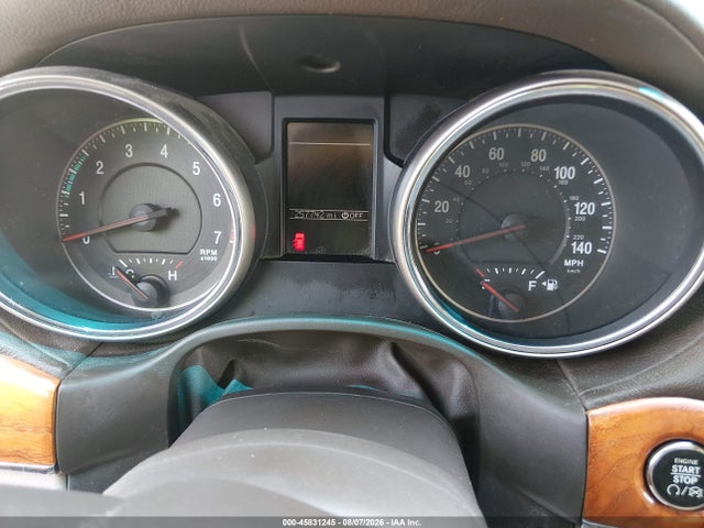 2011 Jeep Grand Cherokee Overland მანქანა იყიდება აუქციონზე, vin: 1J4RR6GG1BC543226, აუქციონის ნომერი: 45831245