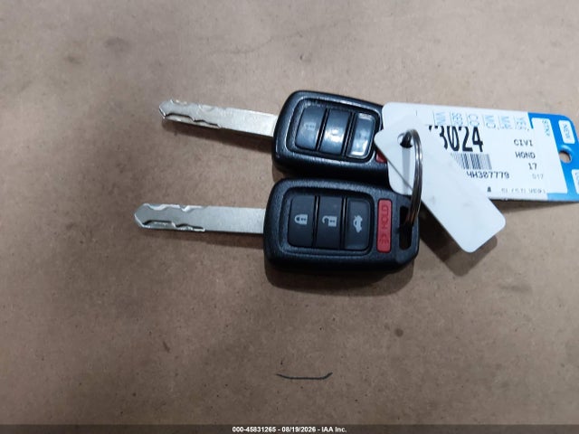 Aukcja sprzedaży 2017 Honda Civic Lx, vin: 2HGFC4B58HH307779, numer aukcji: 45831265