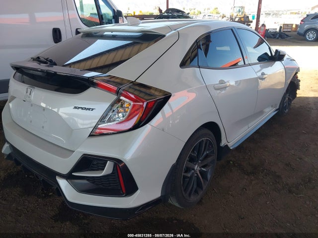 45831285 :رقم المزاد ، SHHFK7H48MU228273 vin ، 2021 Honda Civic Sport مزاد بيع