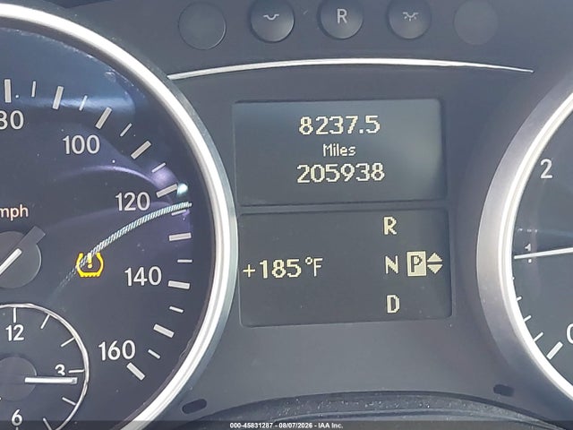 45831287 :رقم المزاد ، 4JGBB72E48A427865 vin ، 2008 Mercedes-benz Ml 550 4matic مزاد بيع
