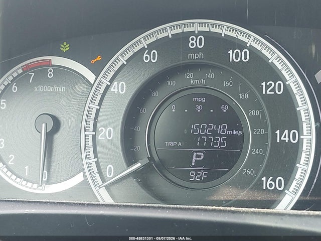 2017 Honda Accord Ex მანქანა იყიდება აუქციონზე, vin: 1HGCR2F72HA113068, აუქციონის ნომერი: 45831301