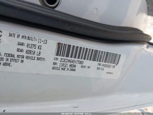 Aukcja sprzedaży 2014 Chrysler 300, vin: 2C3CCAAG4EH175963, numer aukcji: 45831331