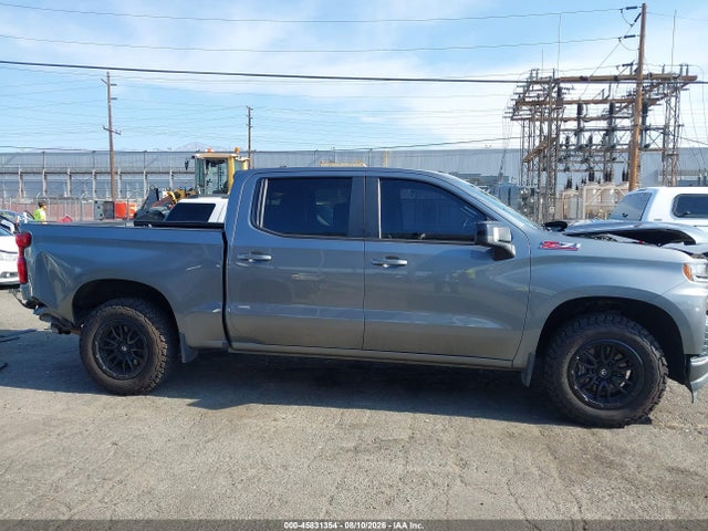 2021 Chevrolet Silverado 1500 4wd  Short Bed Rst მანქანა იყიდება აუქციონზე, vin: 3GCUYEELXMG265343, აუქციონის ნომერი: 45831354