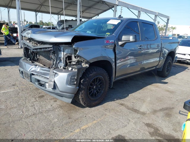 2021 Chevrolet Silverado 1500 4wd  Short Bed Rst მანქანა იყიდება აუქციონზე, vin: 3GCUYEELXMG265343, აუქციონის ნომერი: 45831354